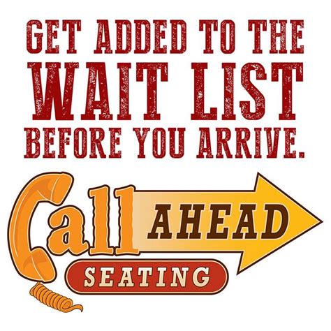 Texas Roadhouse uses a waitlist system. . Texas roadhouse waiting list